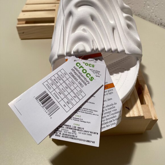 CROCS Salehe Bembury X Pollex Slides NWT Sz 13 - Picture 11 of 11